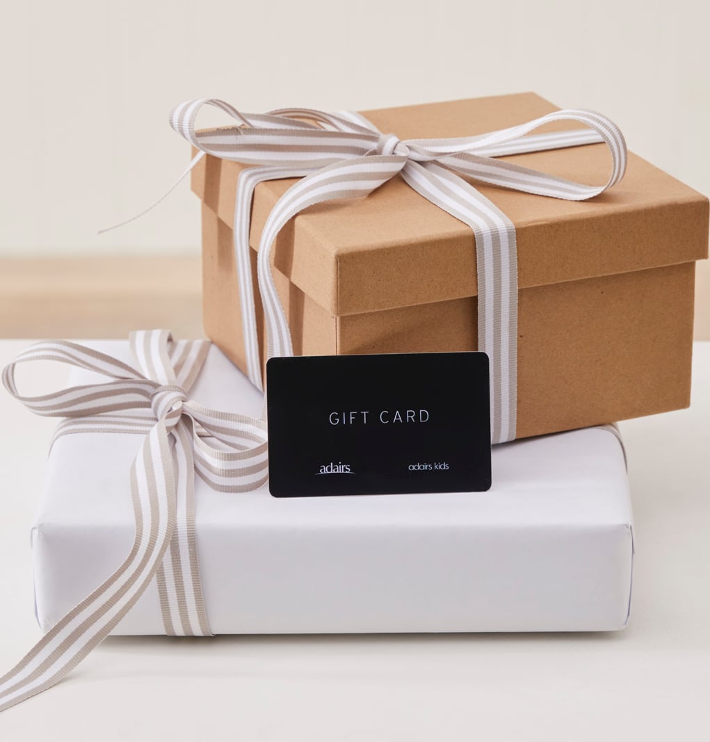 It's the season of celebration! It's the season of celebration! Give your loved one the gift of choice this Christmas with an Adairs Gift Card.